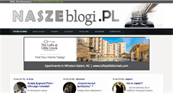 Desktop Screenshot of naszeblogi.pl